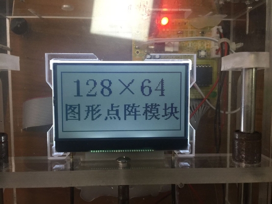 Modulo LCD gráfico 128*64 FSTN 6H AT0108 AT0107 con pantalla industrial de luz de fondo LED de PCB