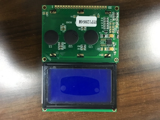 Conector 20PIN 128*64 Módulo LCD gráfico Monocromo STN Color opcional con luz de fondo