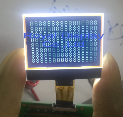 Modulo LCD gráfico 128*64 Monocromo STN Color opcional ST7920/ST7921 con pantalla industrial con luz de fondo