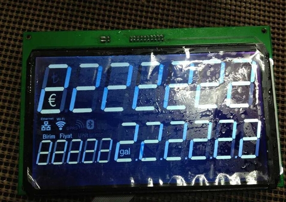 Módulo LCD DFSTN de transmisión negativa para el dispensador de combustible con un rango de temperatura muy amplio