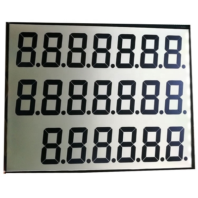 Módulo LCD azul STN 6H Monitor de distribución de combustible de temperatura amplia con PCB
