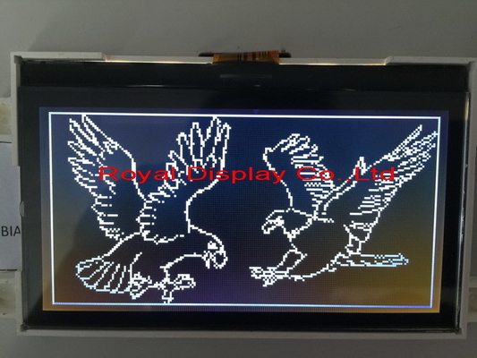Modulo LCD gráfico 192*48 con luz de fondo AT0107 6H 12H Pantalla industrial de amplia temperatura