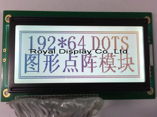 Modulo gráfico LCD de gran tamaño con conector STN PIN con luz de fondo AT0107 AT0108 Pantalla industrial