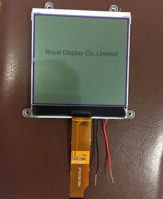 128*128 Modulo gráfico LCD STN Amarillo Verde Ancho de temperatura 6H Pantalla industrial