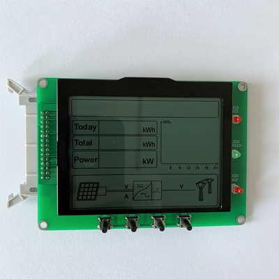 128 * 16 puntos FSTN módulo LCD personalizado 6H con ST7565P amplia temperatura para el inversor fotovoltaico UPS