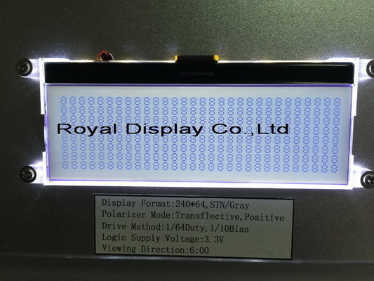 320*64 Stn Módulo LCD gráfico de gran tamaño LC7981 Pantalla industrial con luz de fondo