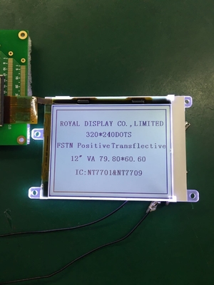 320*240 FSTN Módulo gráfico LCD RA8835 6H Muestra industrial de amplia temperatura