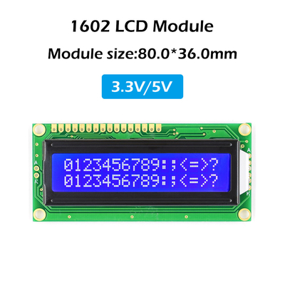 20*2 2002 Módulo LCD de caracteres de gran tamaño y gran temperatura