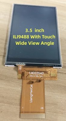 3.5' 320*480 RGB TFT IPS LCD táctil Módulo de pantalla industrial de alta temperatura