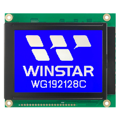 192*128 Gráfico de temperatura de ancho Winstar reemplazar RA6963 IC módulo LCD