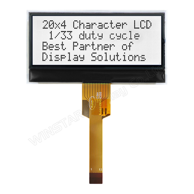 20*4 FSTN Modulo LCD monocromo I2C de amplia temperatura sustitución de Winstar