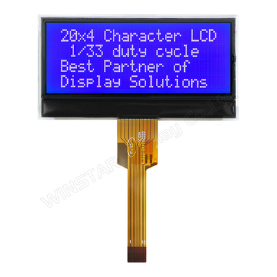 20*4 FSTN Modulo LCD monocromo I2C de amplia temperatura sustitución de Winstar