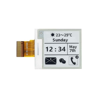 1.54'' 200*200 interfaz SPI monocromática pantalla de papel electrónico EPD