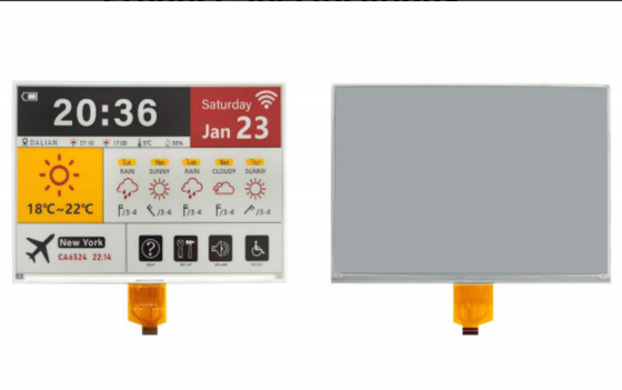 10.2'4 Color 640*960 E-paper Display SSD2677 Basado en EPD