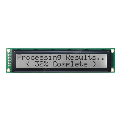 20*2 FSTN STN caracteres monocromáticos ST7066U módulo LCD de temperatura ancha