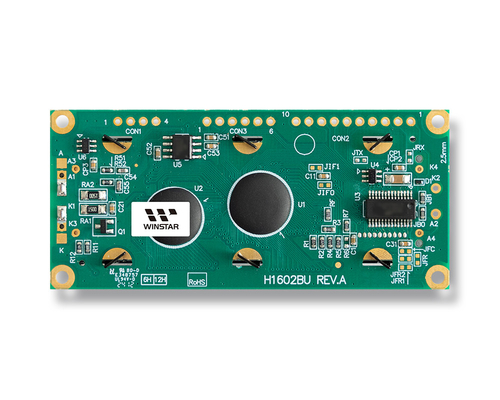 Interfaz USB de 16*2 caracteres FSTN STN Módulo LCD Winstar sustituye el uso industrial