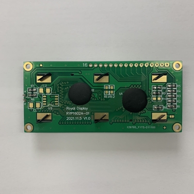 16*2 TN STN Modulo LCD con uso industrial de PCB