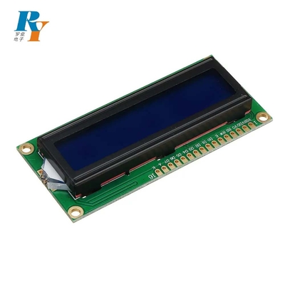 16*1 16 Pin Monocromo Stn FSTN Modulo LCD de carácter personalizado de amplia temperatura