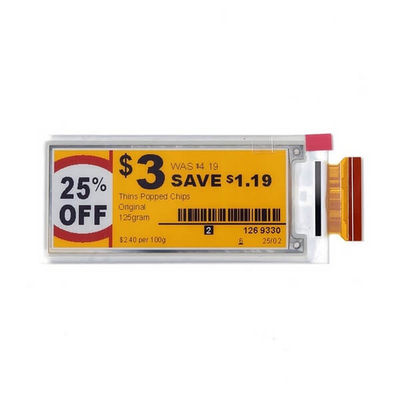 3.5''Negro y blanco 384*184 SSD1685 Modulo LCD de pantalla de papel electrónico