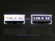 Tipo exhibición de encargo 128x32 Dot Matrix Graphic Lcd Display RYG12832A del DIENTE del LCD