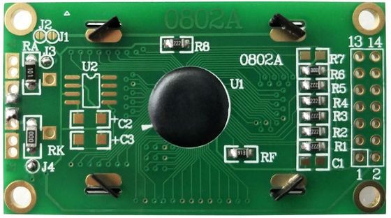 Punto positivo del módulo AIP31066 256X128 del LCD de la MAZORCA del carácter 8X2 FSTN