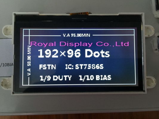el carácter STN LCD de la resolución 192X64 exhibe la exhibición de encargo positiva de Transflective LCD en existencia