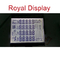 Exhibición de encargo del LCD del dispensador del combustible de los dígitos monocromáticos del segmento 6