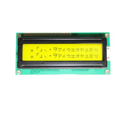 Inglés-Japonés del módulo de la exhibición del carácter 16X2 LCD de la MAZORCA de STN