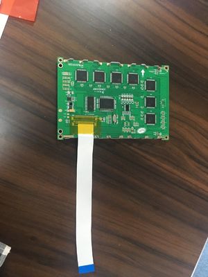 Exhibición gráfica del LCD de la MAZORCA del LCD del fondo azul de alta calidad de FSTN 320*240dots con la fraseología azul